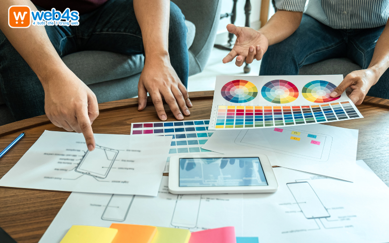 Phong cách thiết kế website quản lý nhân sự đồng nhất